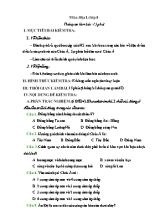 Đề kiểm tra 15 phút môn Địa Lí Lớp 8